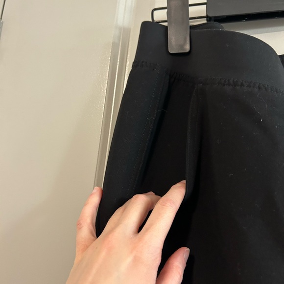 Figs Black Cargo Scrub Pants with White Drawstring - Picture 4 of 7